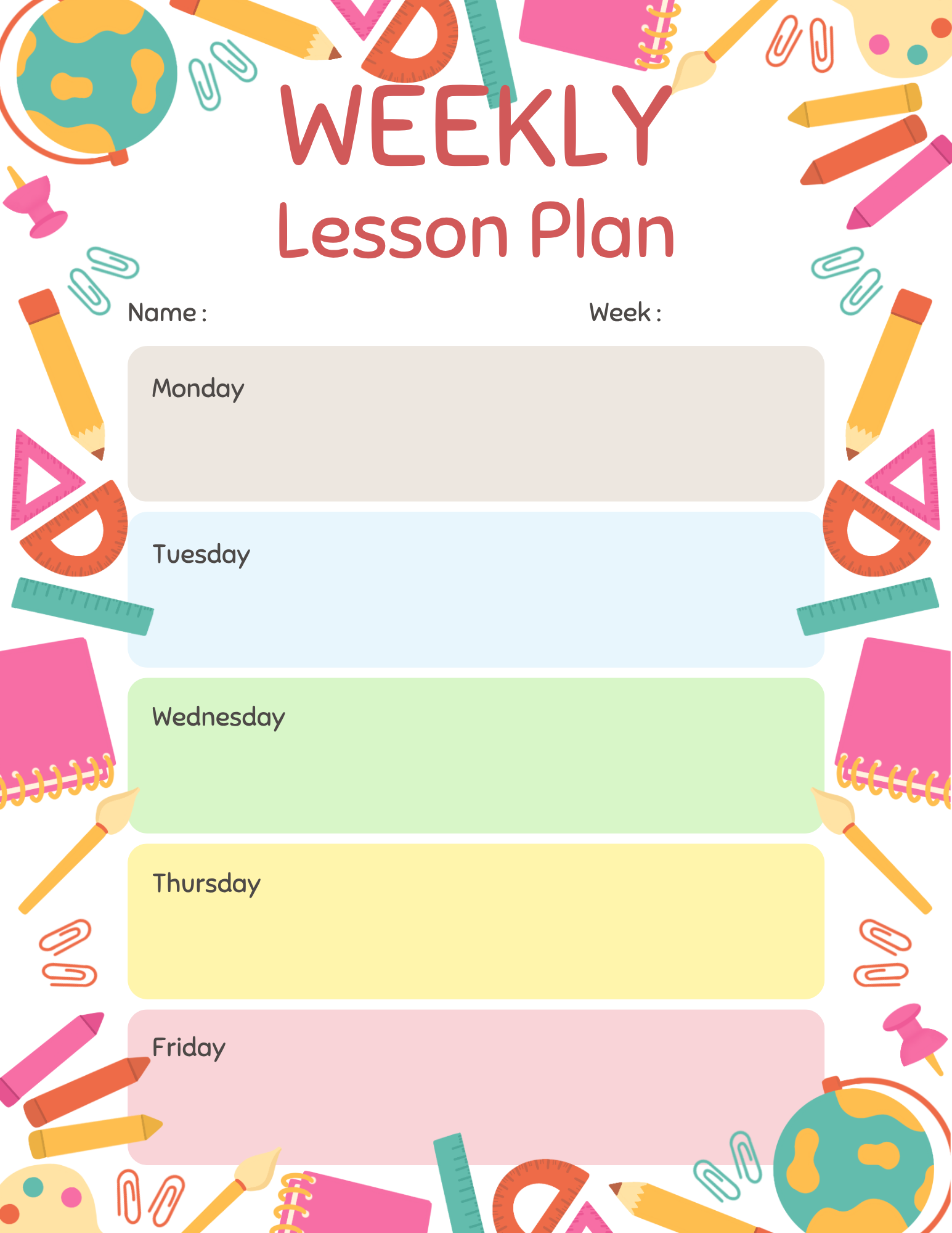 Free Homeschool Planning Pack cover